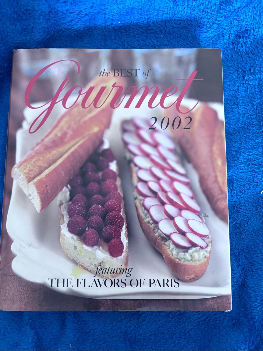 The Best of Gourmet 2002 Cookbook - White & Pink Cover